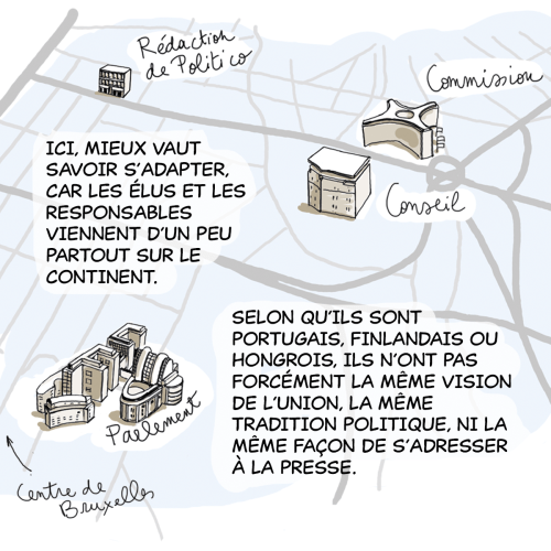 Profession : reporter dans la bulle européenne