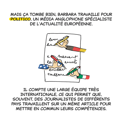 Profession : reporter dans la bulle européenne