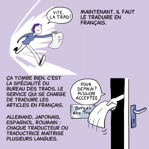 Courrier international, comment ça marche ?