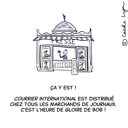 Courrier international, comment ça marche ?
