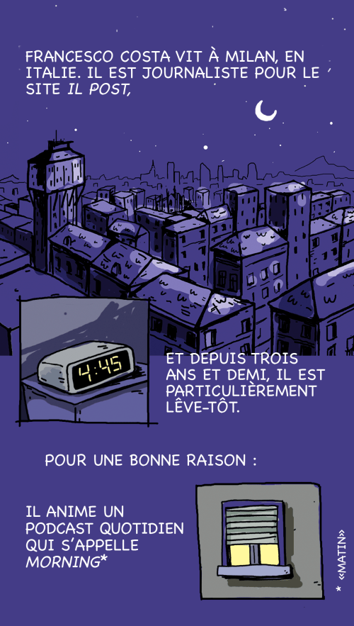 Profession : animateur d'un podcast d'actu