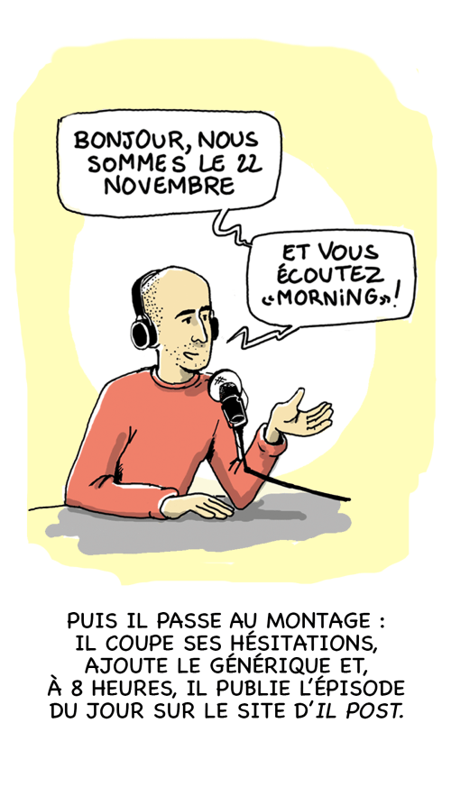 Profession : animateur d'un podcast d'actu