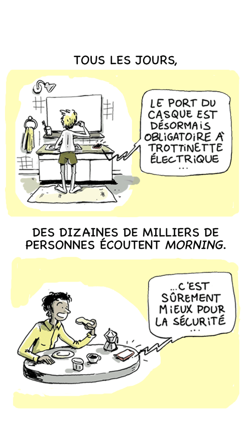 Profession : animateur d'un podcast d'actu