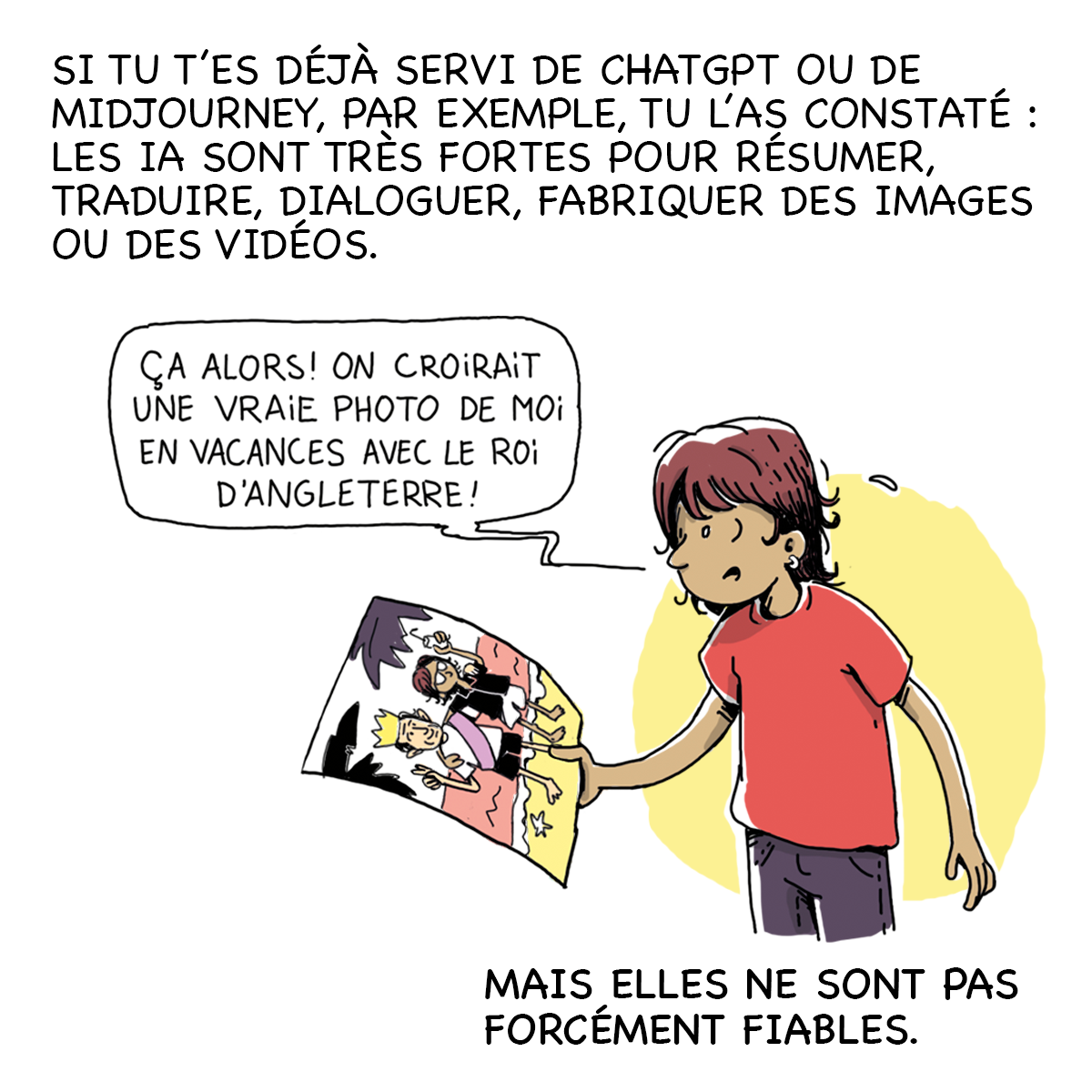 BD : les médias face aux défis de l'intelligence artificielle © Carole Lyon