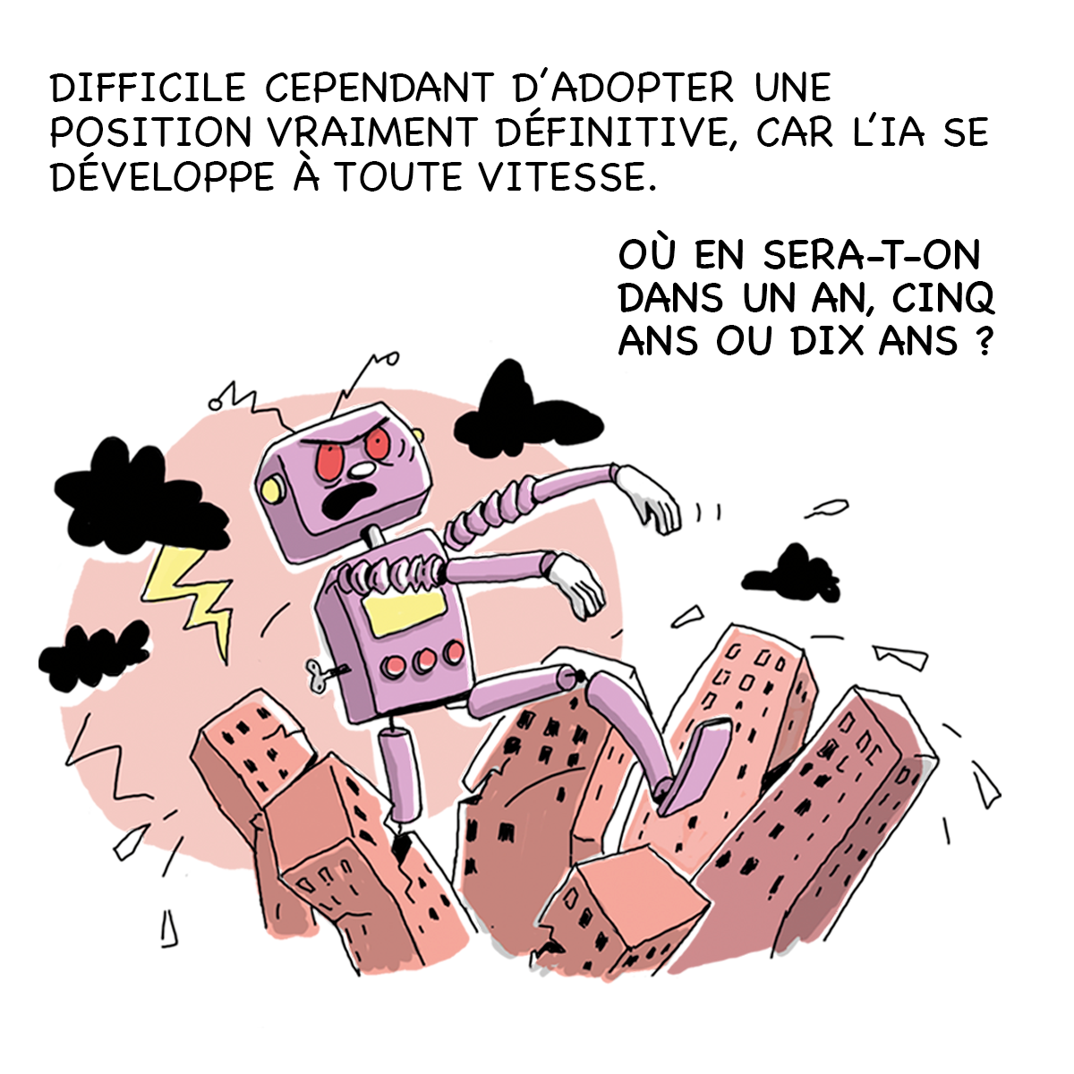 BD : les médias face aux défis de l'intelligence artificielle © Carole Lyon