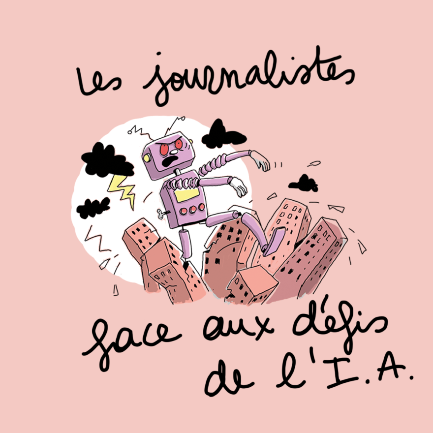 BD : les médias face aux défis de l'intelligence artificielle © Carole Lyon