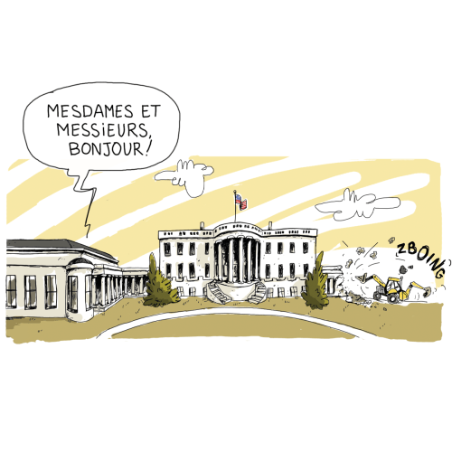 Profession : reporter à la Maison-Blanche