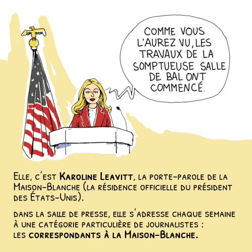 Profession : reporter à la Maison-Blanche