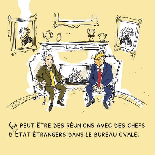 Profession : reporter à la Maison-Blanche