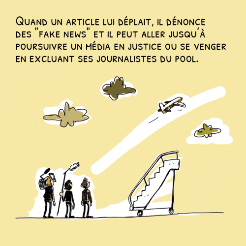 Profession : reporter à la Maison-Blanche