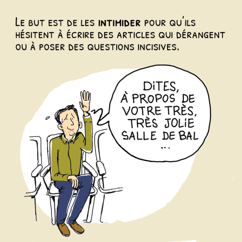 Profession : reporter à la Maison-Blanche